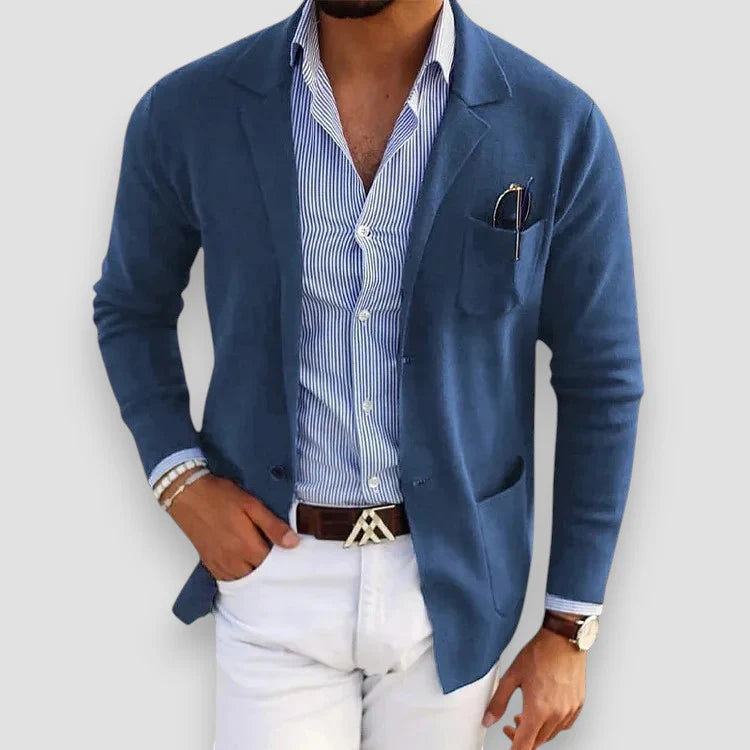 Gareth - Prémiový Blazer z Prírodného Vlákna