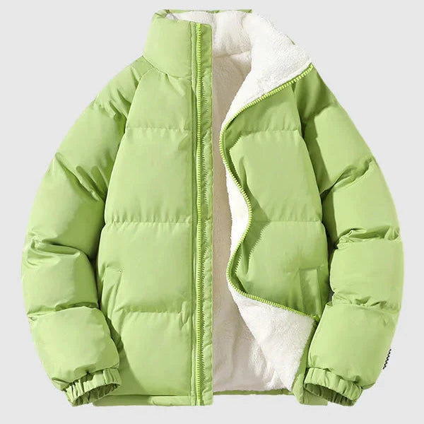 Alexia - Trendová Fleece Prošívaná Bunda