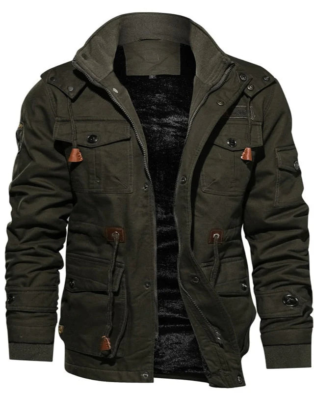 Rumold - Bunda s Teplou Podšívkou a Odnímatelnou Kapucí