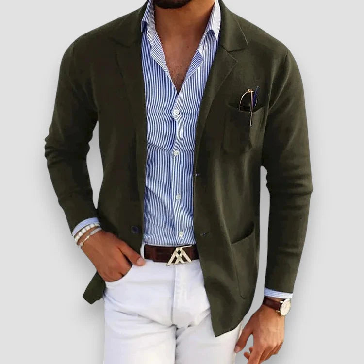 Gareth - Prémiový Blazer z Prírodného Vlákna