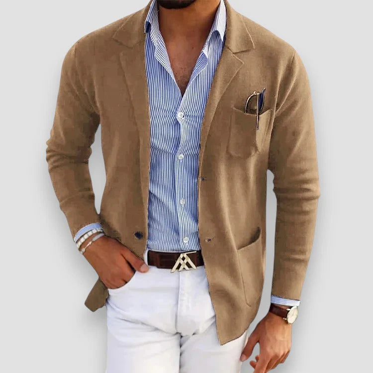 Gareth - Prémiový Blazer z Prírodného Vlákna