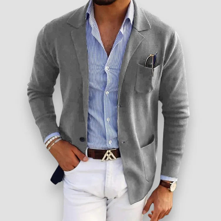 Gareth - Prémiový Blazer z Prírodného Vlákna