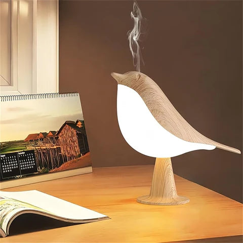 Birdy™ - Lampe de Chevet Diffuseur 3en1 Tactile sans fil