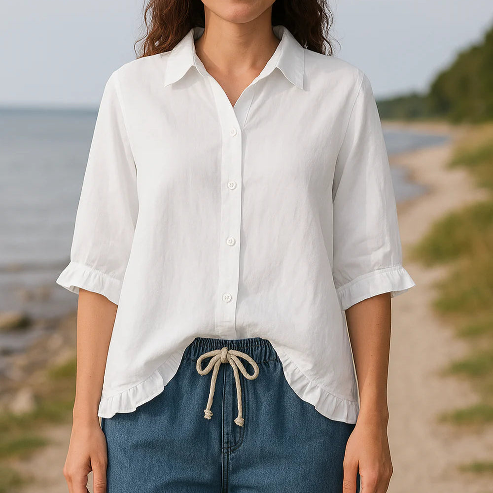 Martine - Elegantná Košeľa Z Prémiovej Bavlny