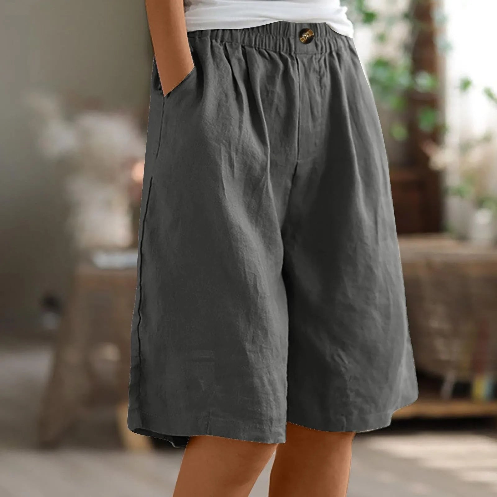 Siloe - Shorts Oversize dallo Stile Bohemien