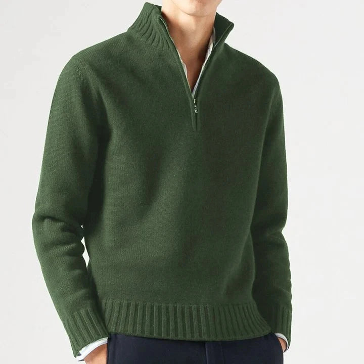 Lucien - Elegante Maglione Camionista in Cachemire