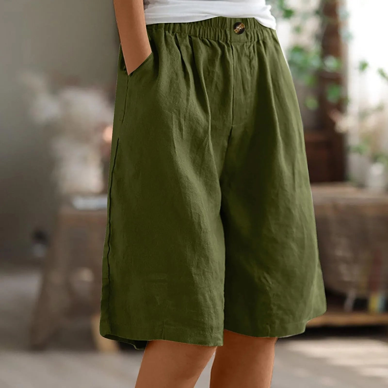 Siloe - Shorts Oversize dallo Stile Bohemien