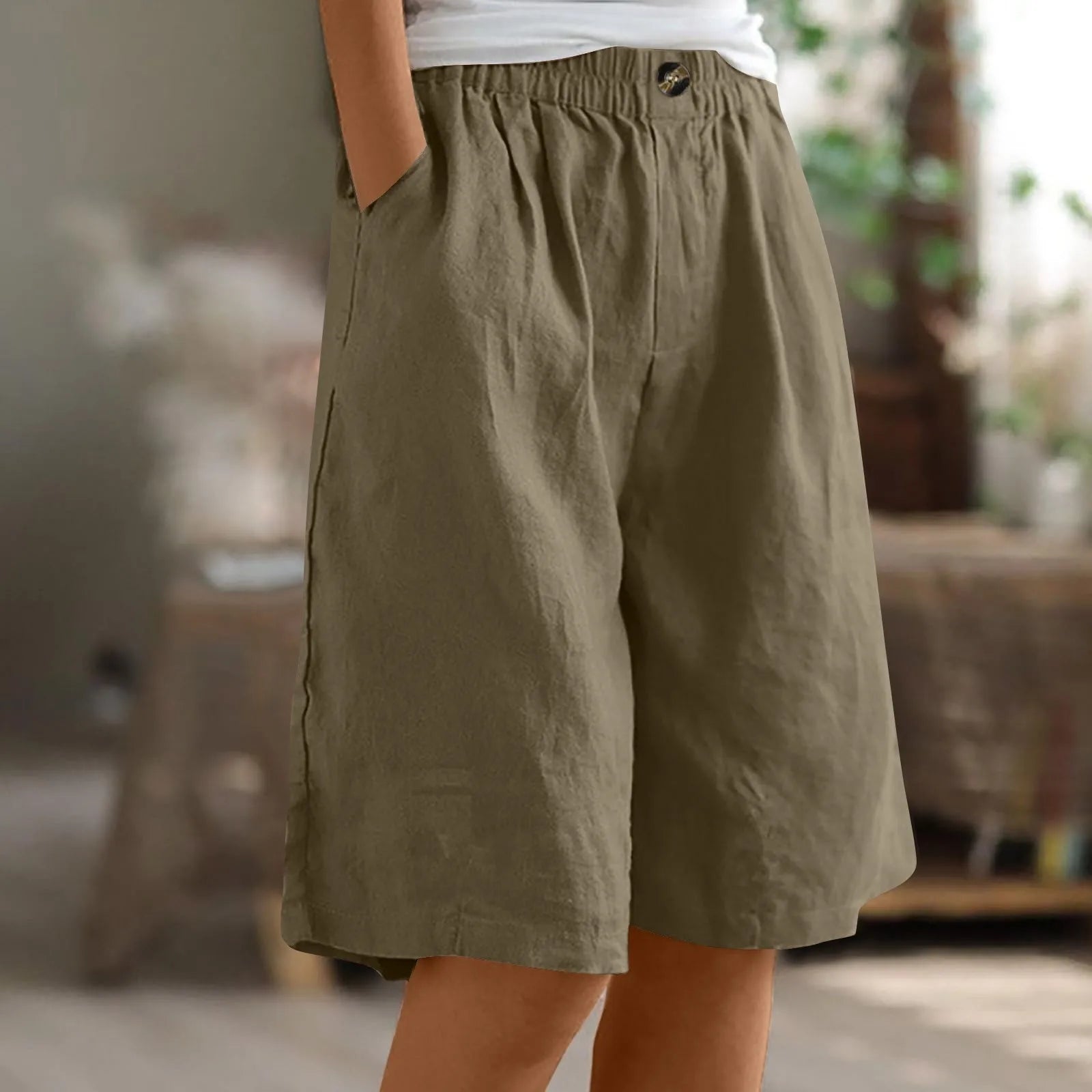 Siloe - Shorts Oversize dallo Stile Bohemien