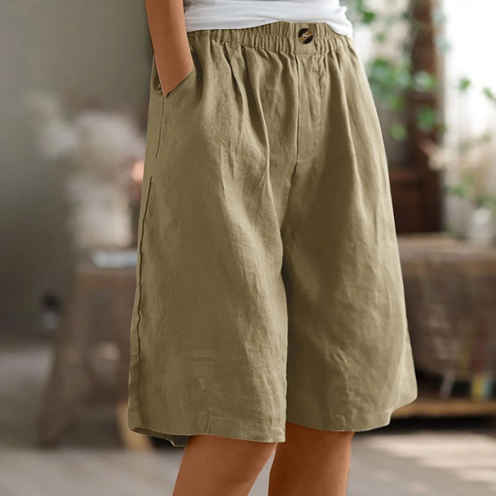 Siloe - Shorts Oversize dallo Stile Bohemien