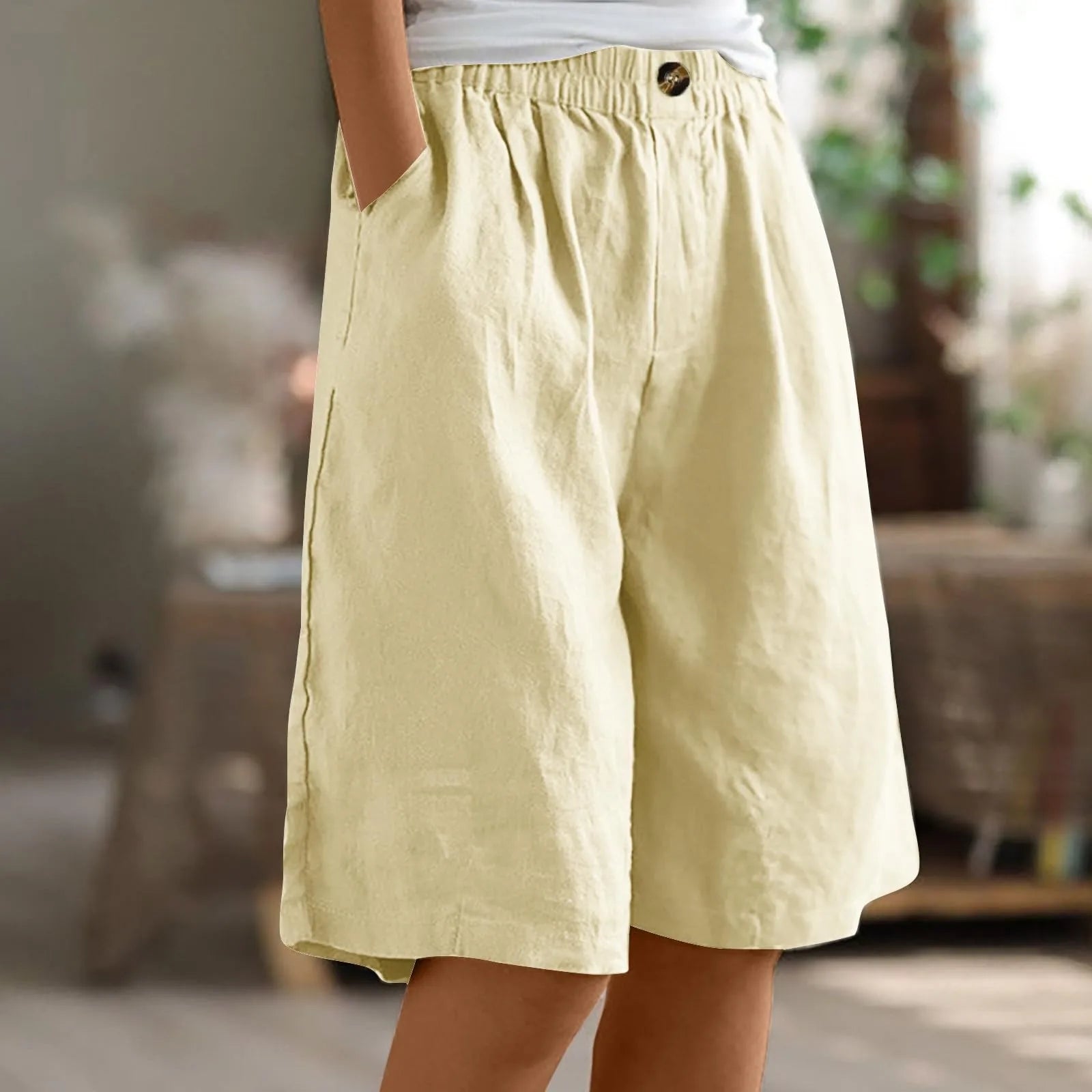 Siloe - Shorts Oversize dallo Stile Bohemien
