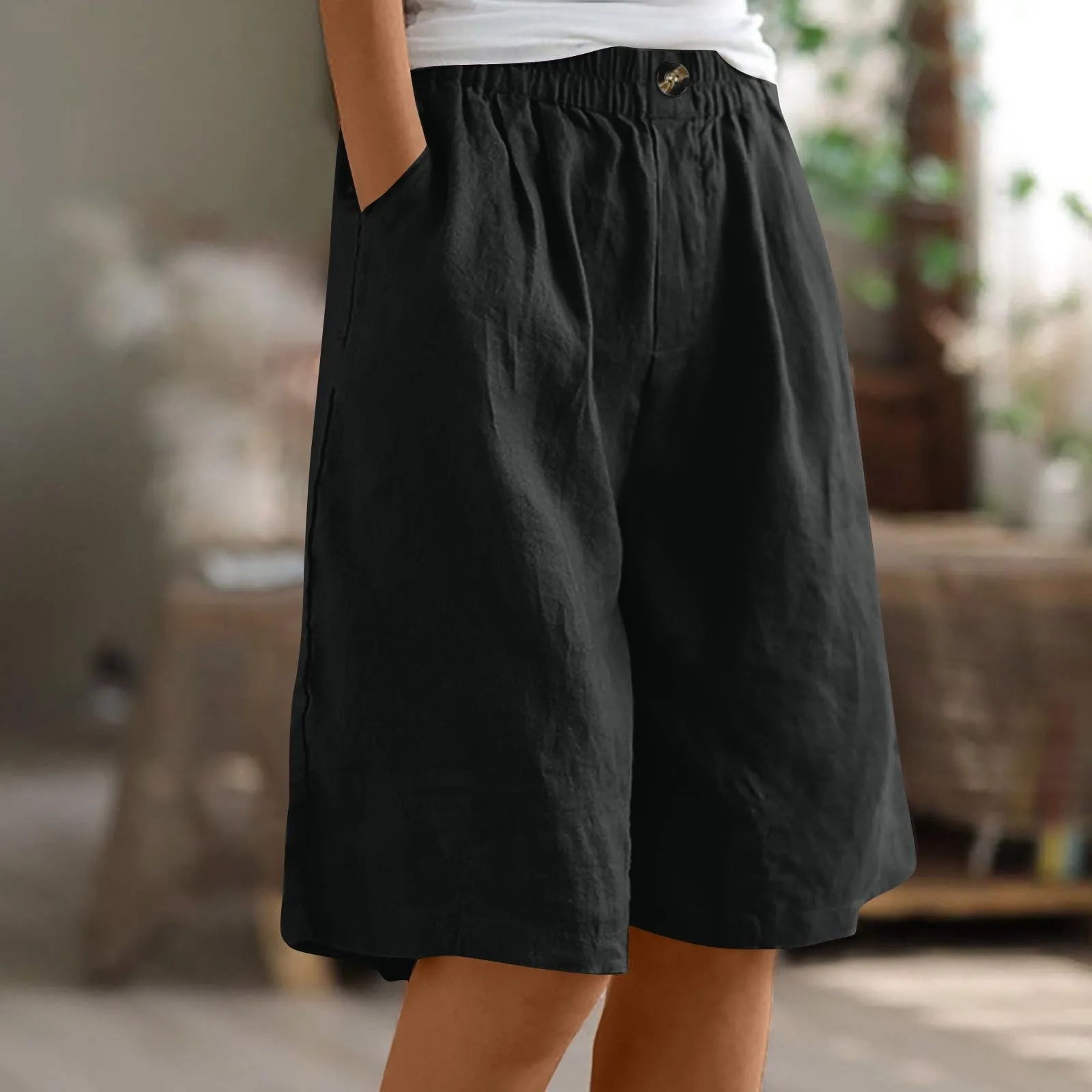 Siloe - Shorts Oversize dallo Stile Bohemien