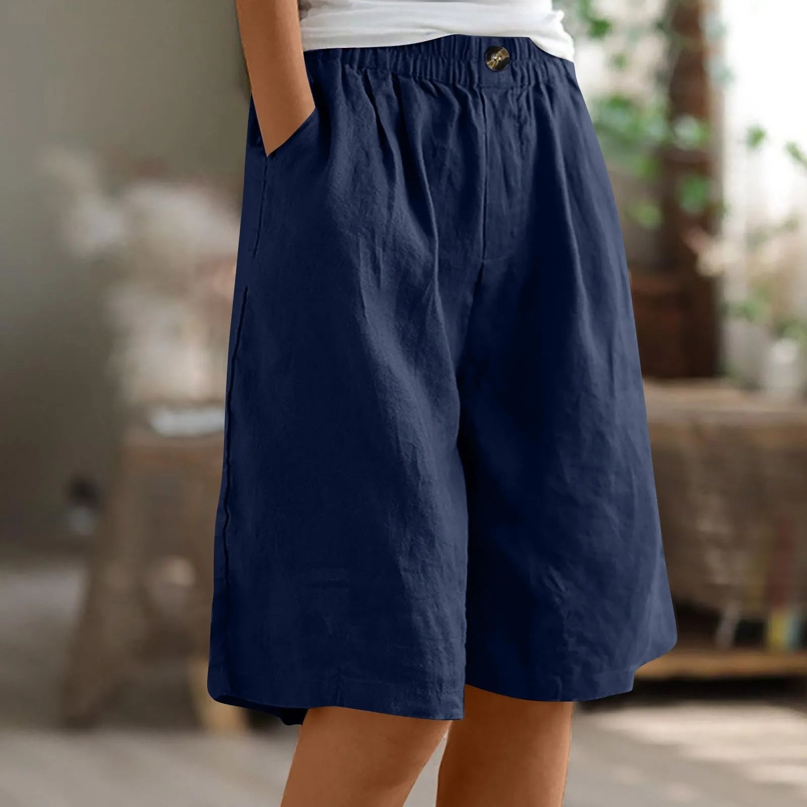 Siloe - Shorts Oversize dallo Stile Bohemien