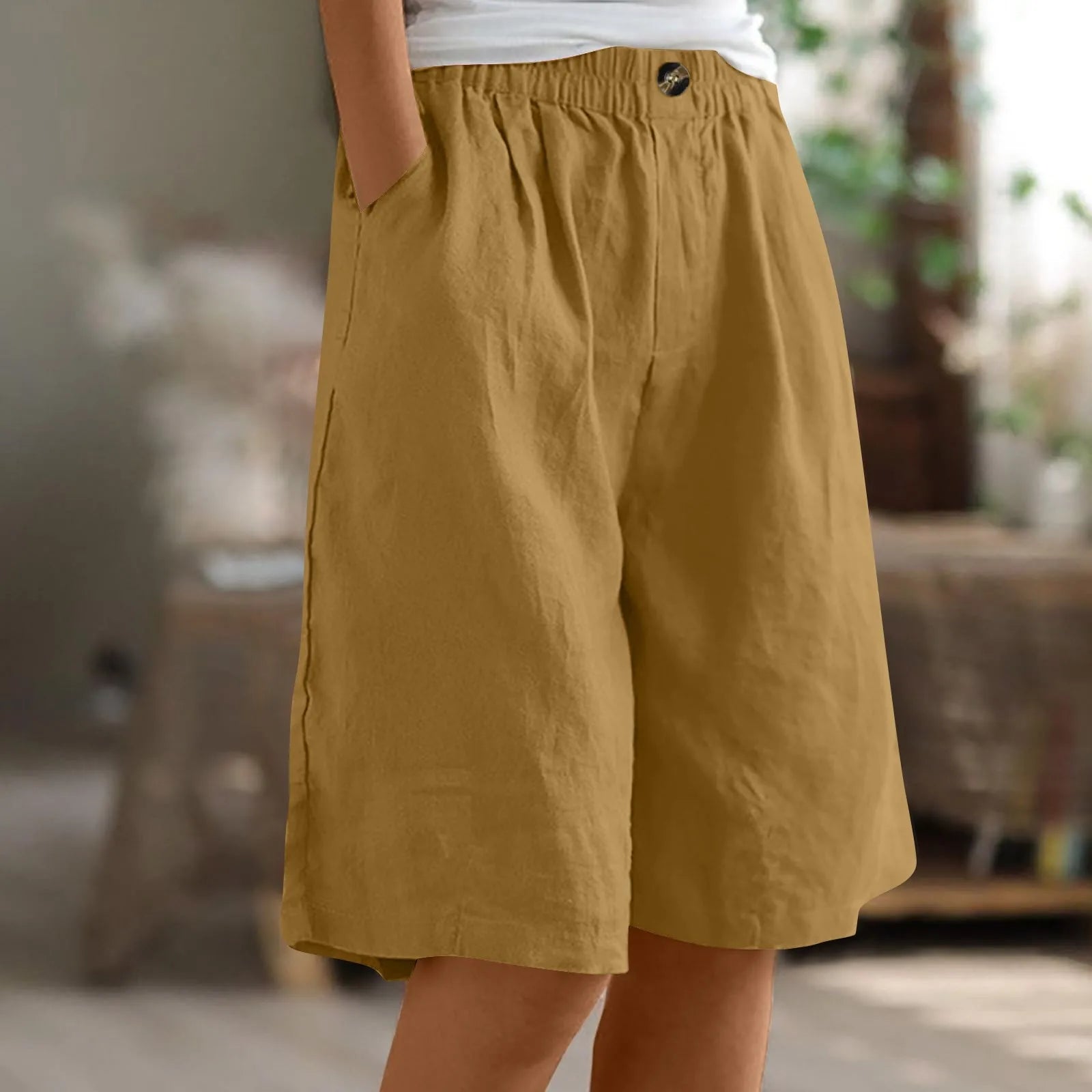 Siloe - Shorts Oversize dallo Stile Bohemien