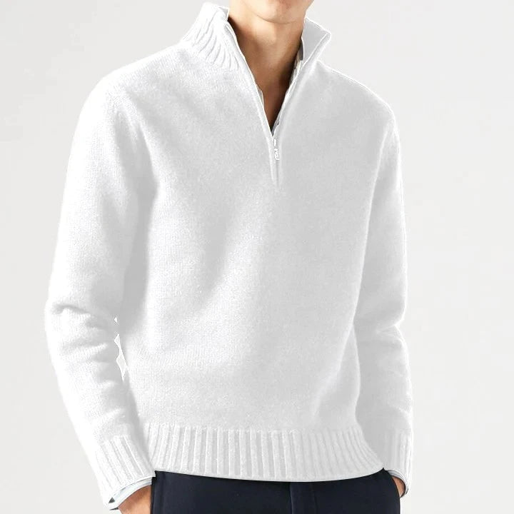 Lucien - Elegante Maglione Camionista in Cachemire