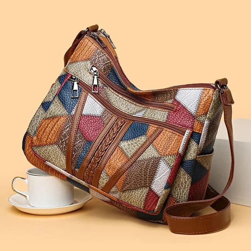 Giulia - Elegant Håndlavet Læder Crossbody Taske