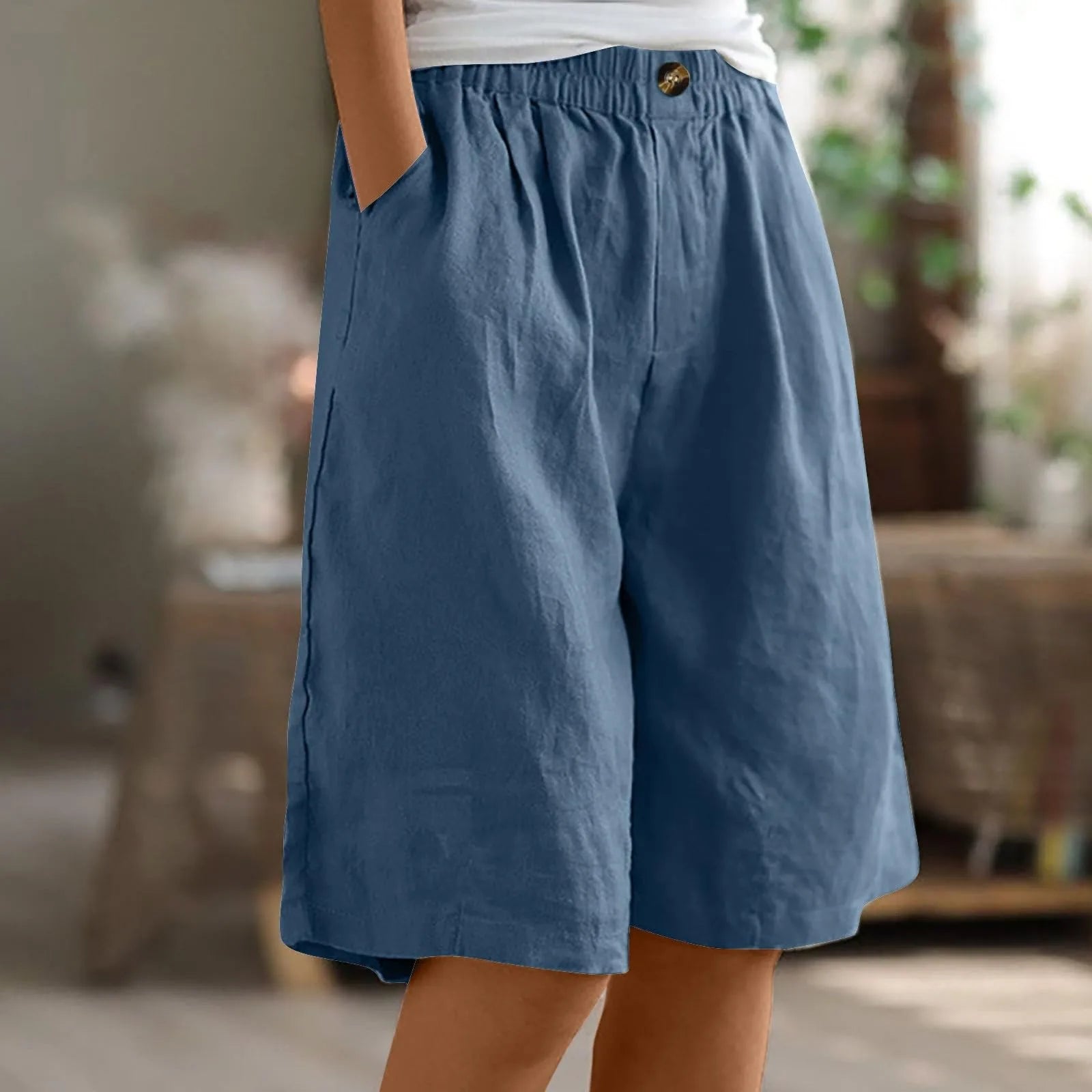 Siloe - Shorts Oversize dallo Stile Bohemien