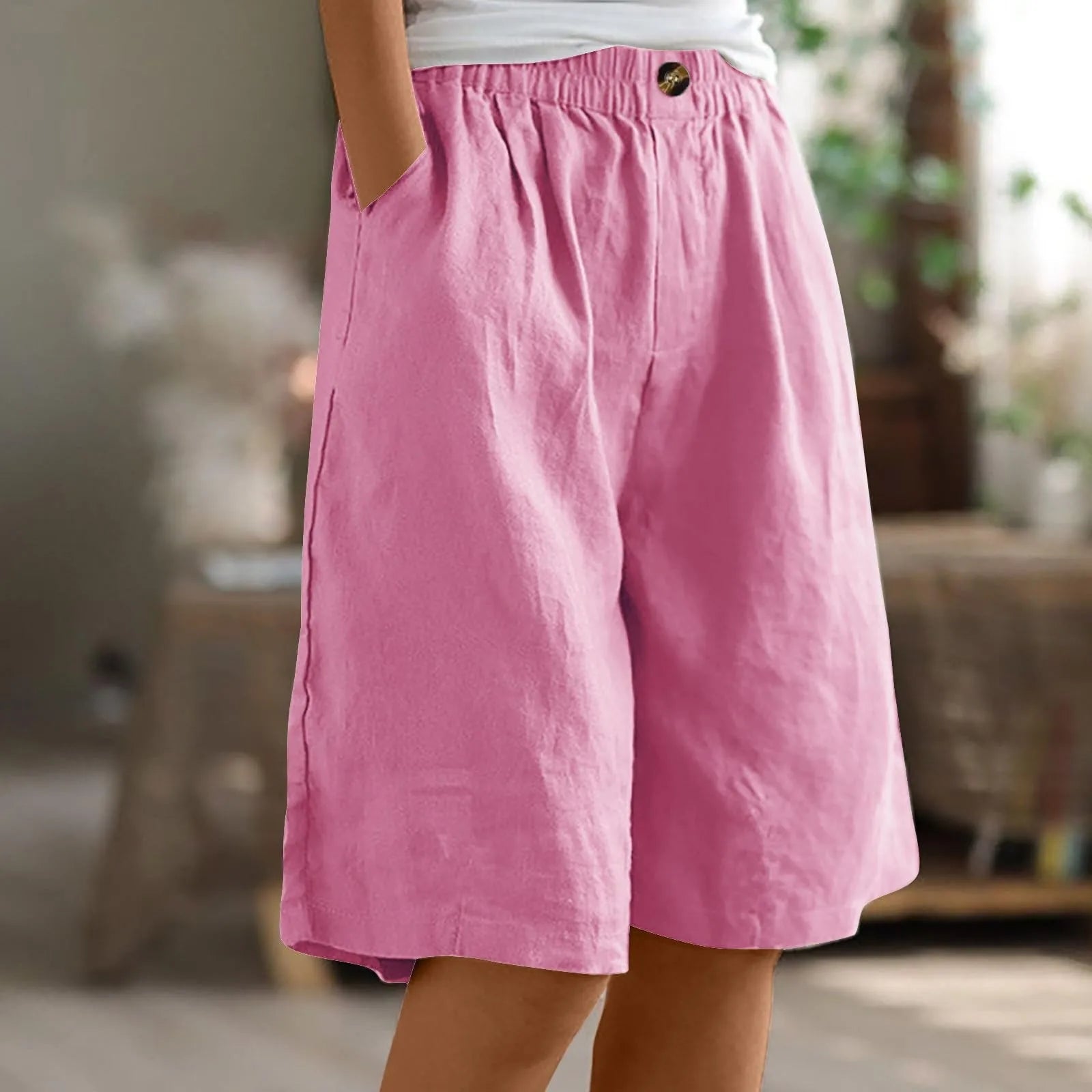 Siloe - Shorts Oversize dallo Stile Bohemien
