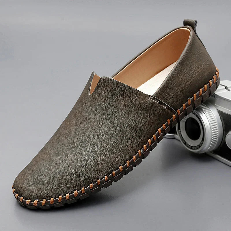 Marius - Elegante Lette Læder Loafers
