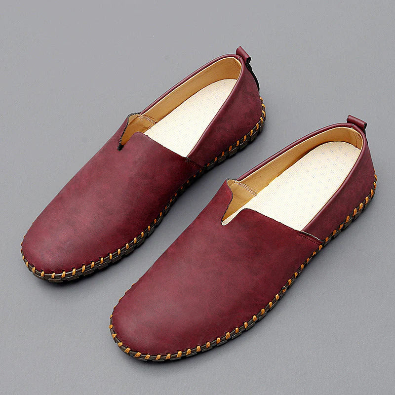 Marius - Elegante Lette Læder Loafers