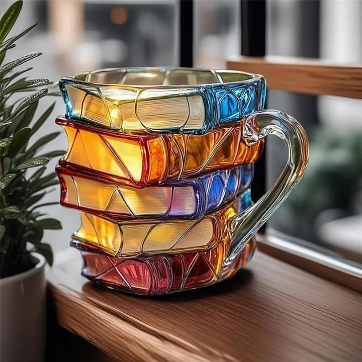 BogMug™ - Bogdesign Krus i Hærdet Glas