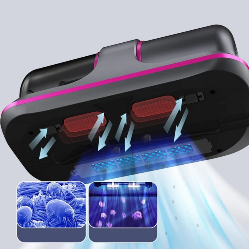 Matnet® Aspirateur de Lit UV Anti-Acariens sans fil