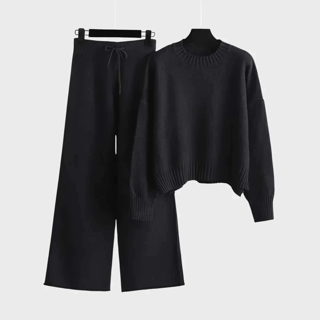 Alina - Moderná Pletená Súprava 2ks