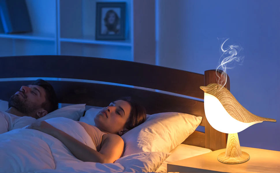 Birdy™ - Lampe de Chevet Diffuseur 3en1 Tactile sans fil