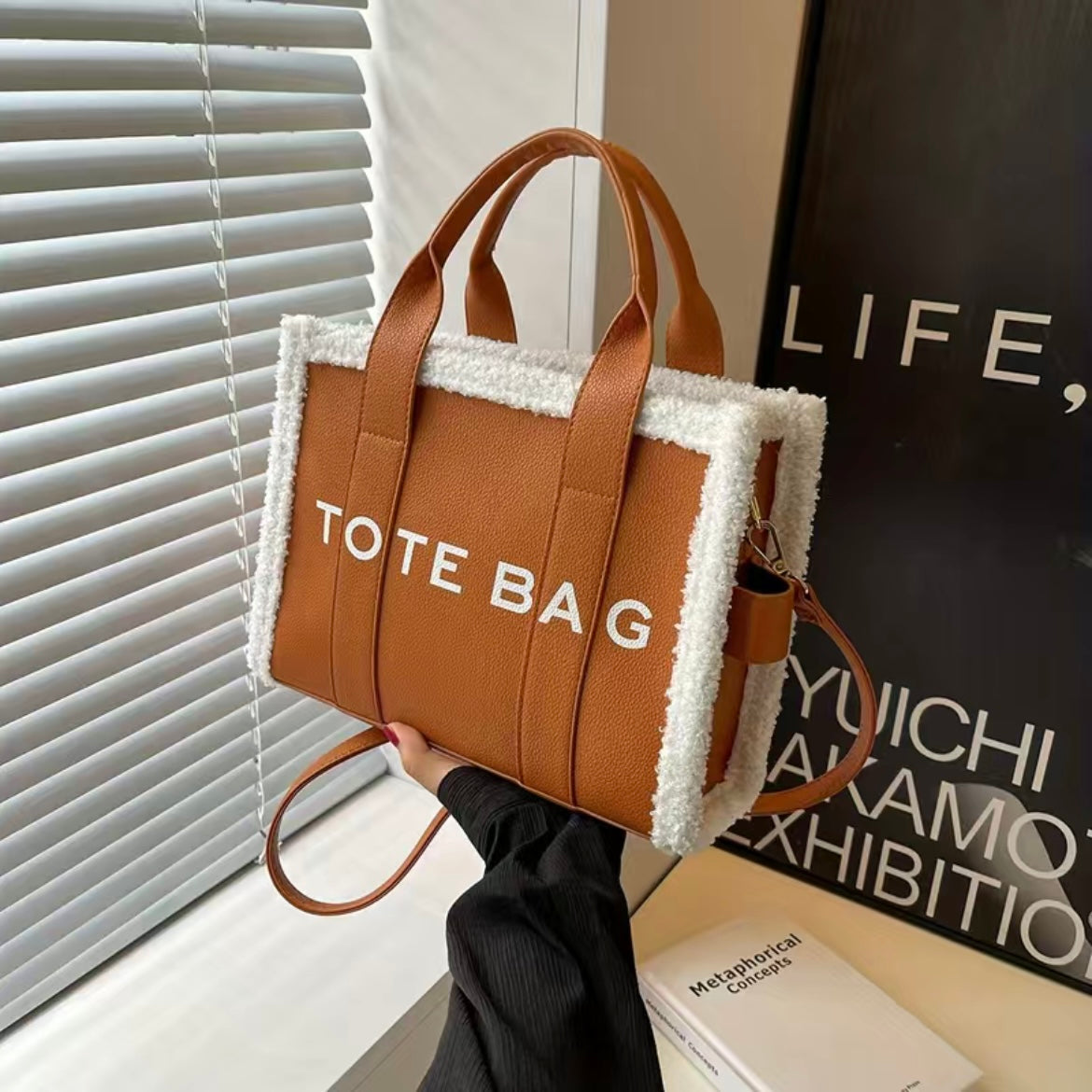 Brussels - Sac Cabas en Cuir Supérieur Vegan