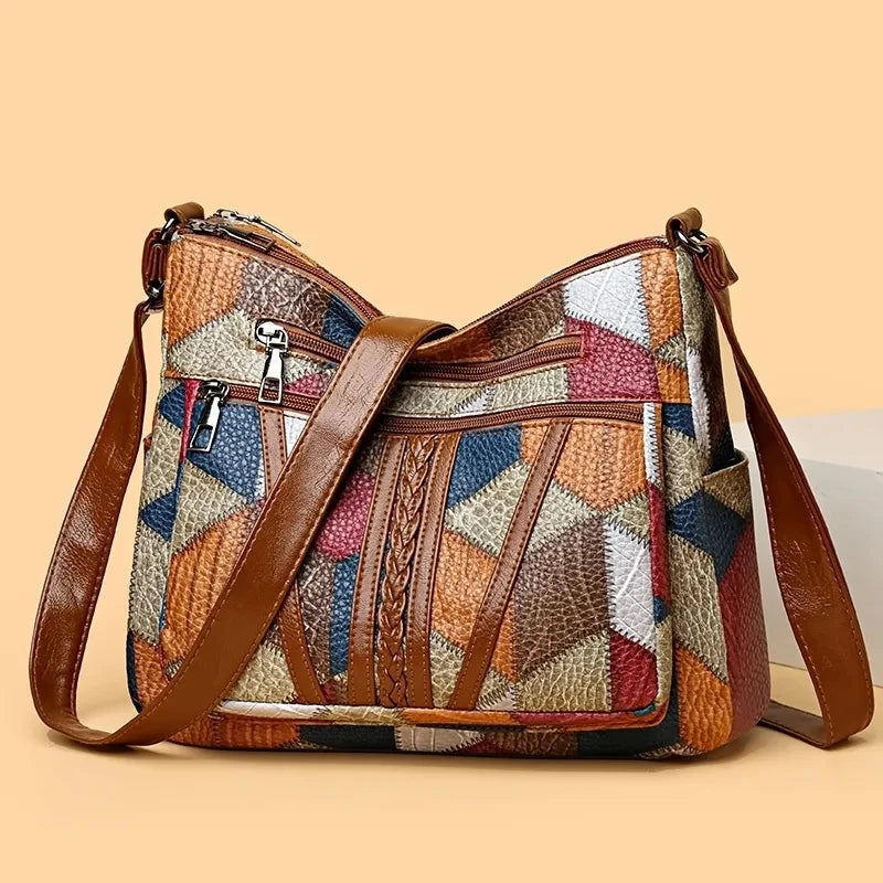 Giulia - Elegant Håndlavet Læder Crossbody Taske