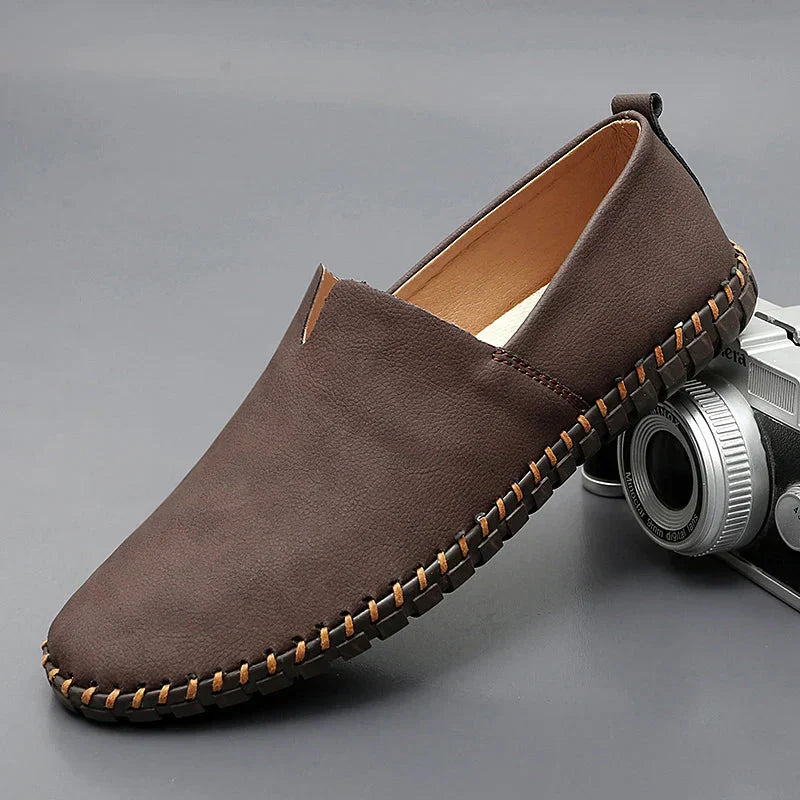 Marius - Elegante Lette Læder Loafers