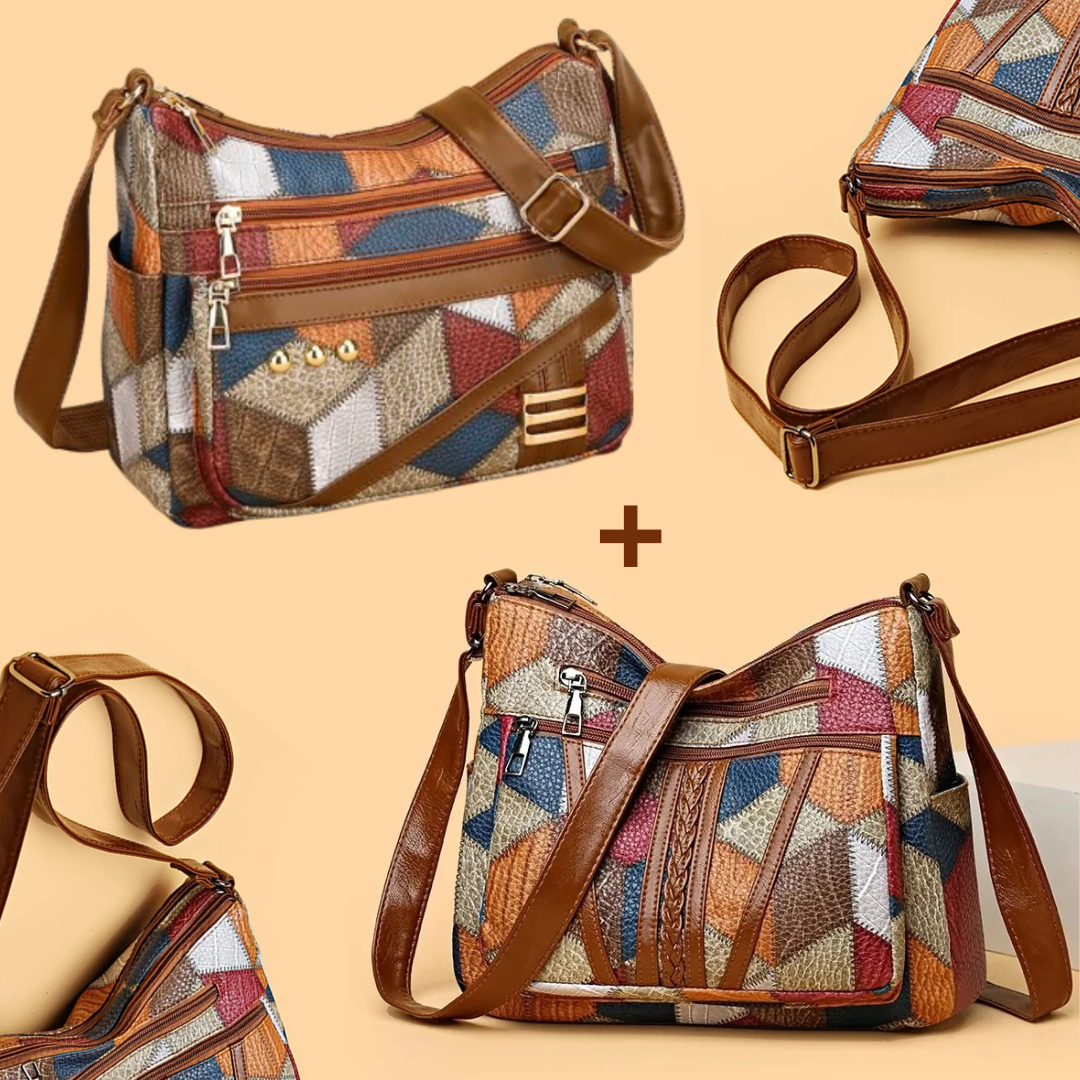 Allegra & Giulia - Elegante Håndlavede Læder Crossbody Tasker