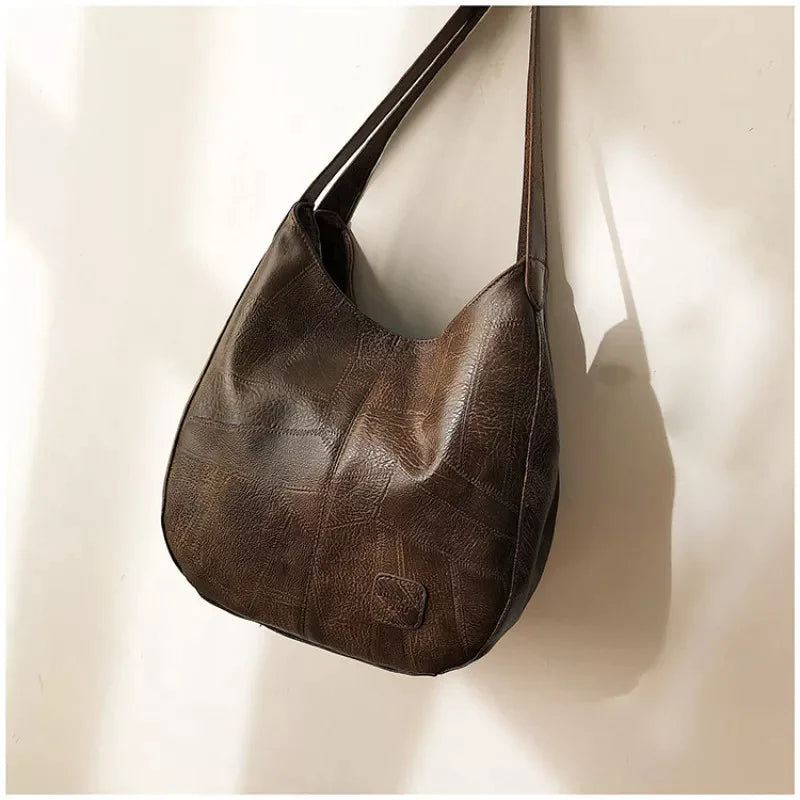 Jihen - Sac à Main Vintage en Cuir de Première Qualité
