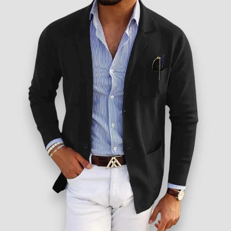 Gareth - Prémiový Blazer z Prírodného Vlákna
